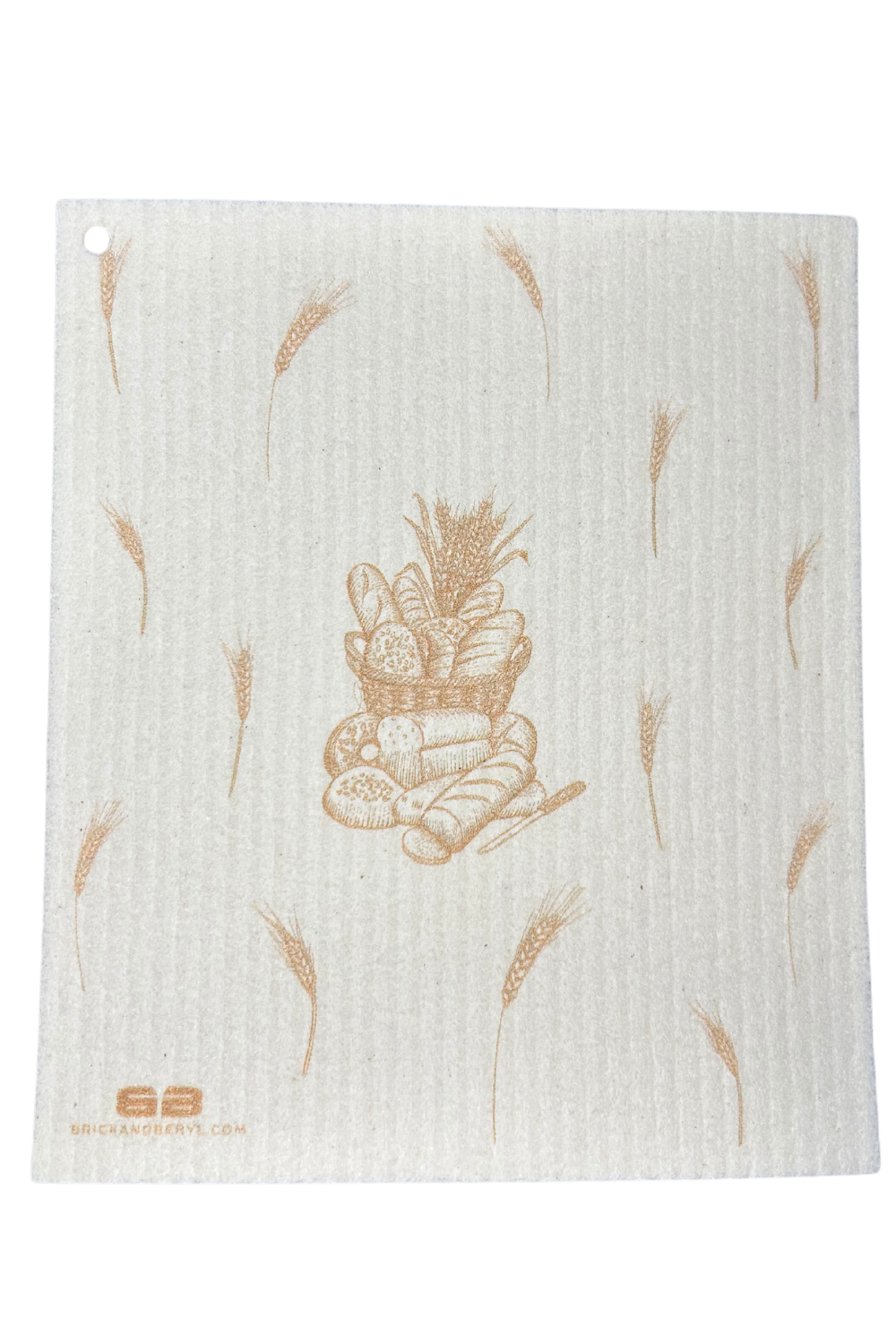 "Wheat" Reusable Dishcloth