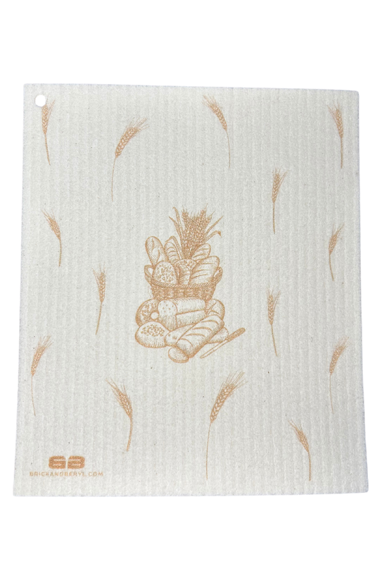 "Wheat" Reusable Dishcloth